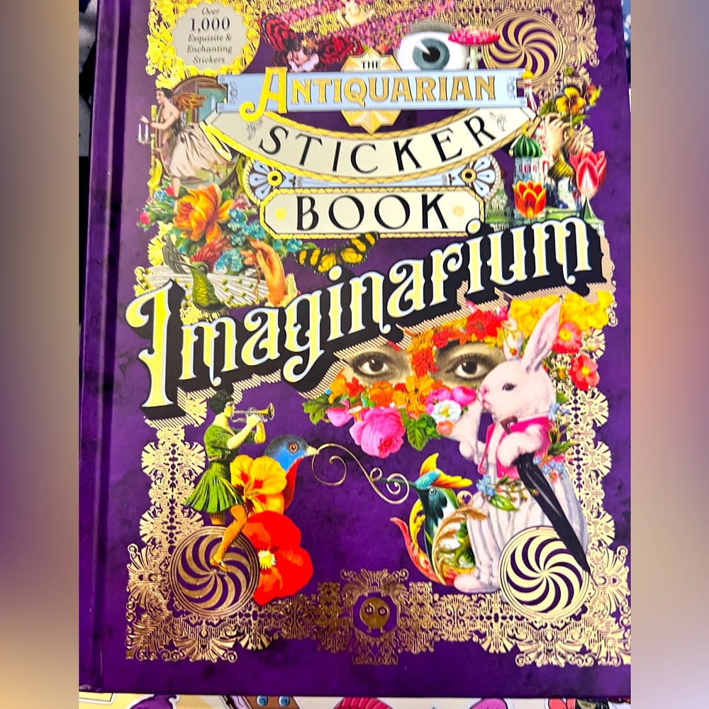 NEW! The Antiquarian Sticker Book IMAGINARIUM!